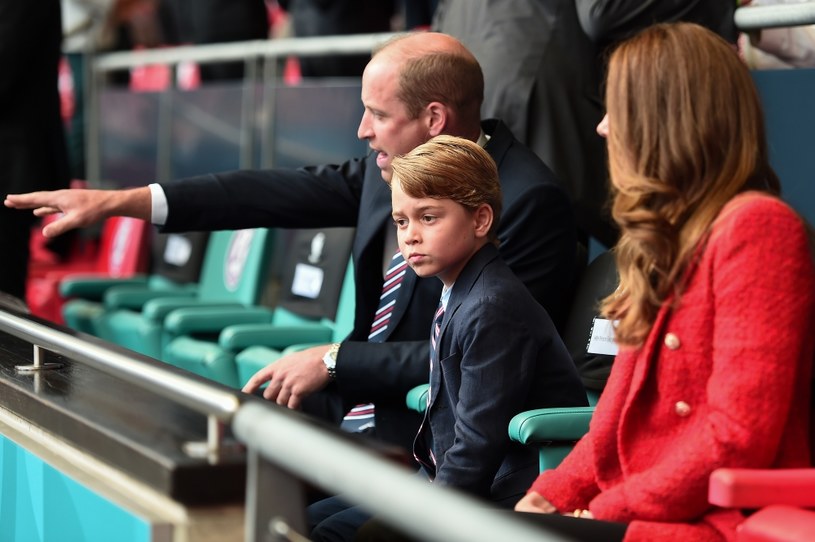 Książę William, książę George i księżna Kate / Eamonn McCormack - UEFA / Contributor /Getty Images