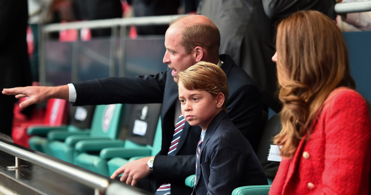 Książę William, książę George i księżna Kate / Eamonn McCormack - UEFA / Contributor /Getty Images