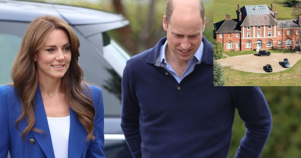 Książę William, księżna Kate, Forest Lodge /Getty Images