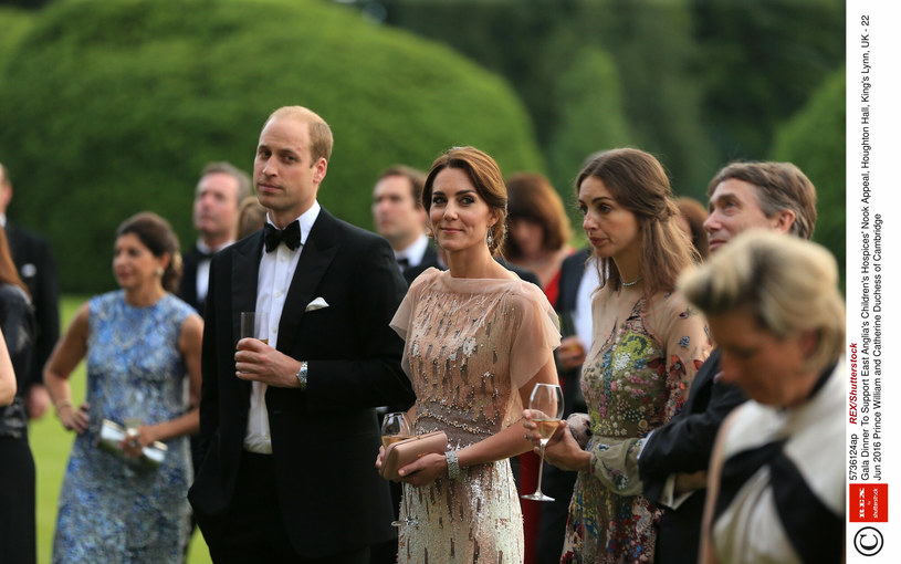 Książę William, Księżna Kate i Rose Hanbury /Rex Features/EAST NEWS /East News