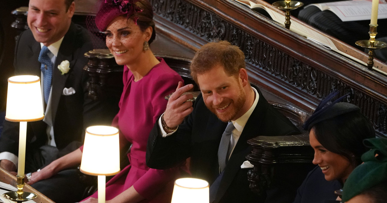 Książę William, księżna Kate, książę Harry i księżna Meghan /WPA Pool /Getty Images