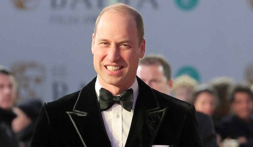 Książę William na gali BAFTA /Getty Images