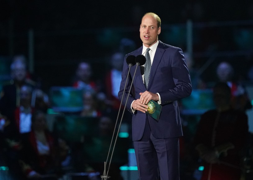 Książę William na koncercie koronacyjnym /Getty Images