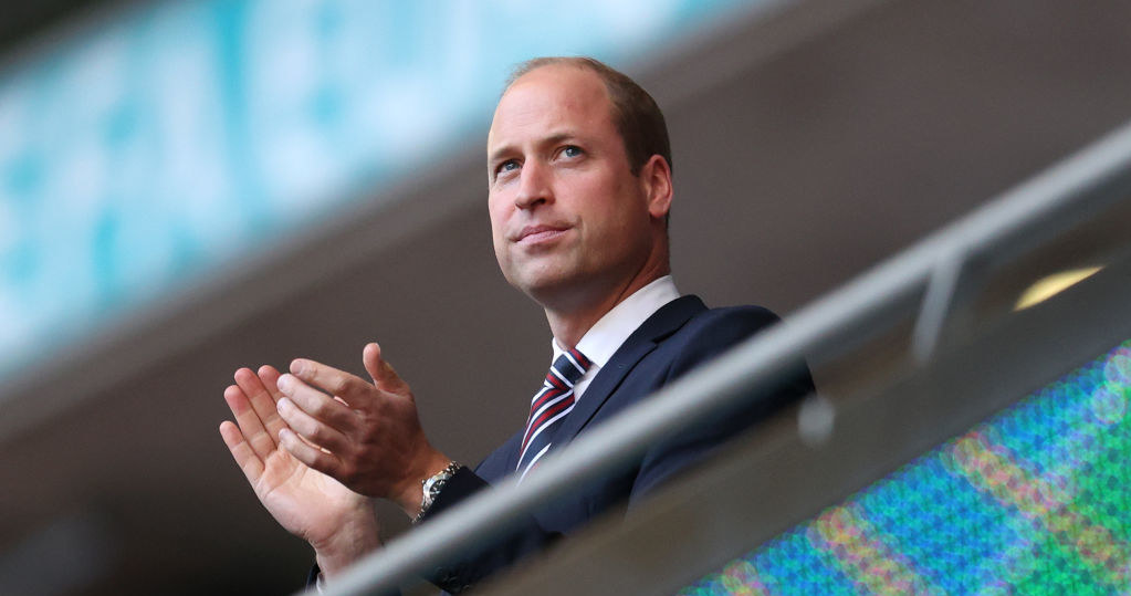 Książę William na meczu Anglia-Dania w ramach Euro2020 /Catherine Ivill /Getty Images