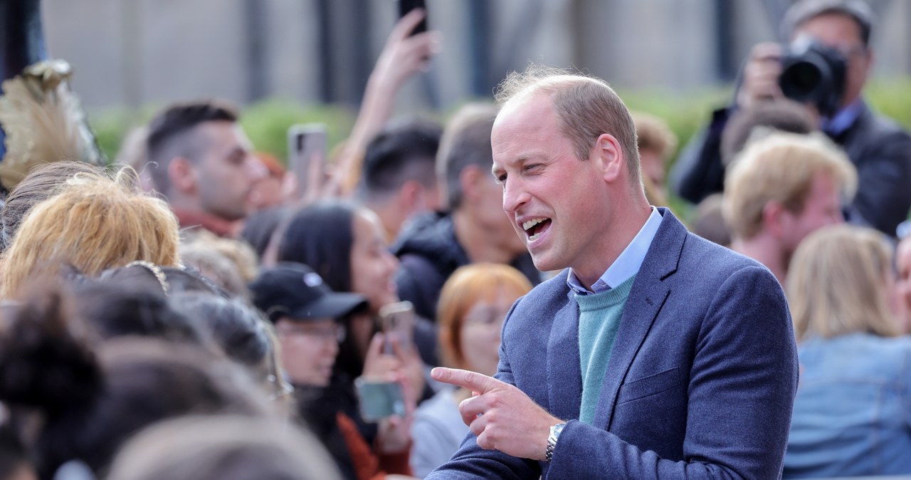 Książę William ochoczo rozmawiał z publiką / Chris Jackson/Getty Images /Getty Images