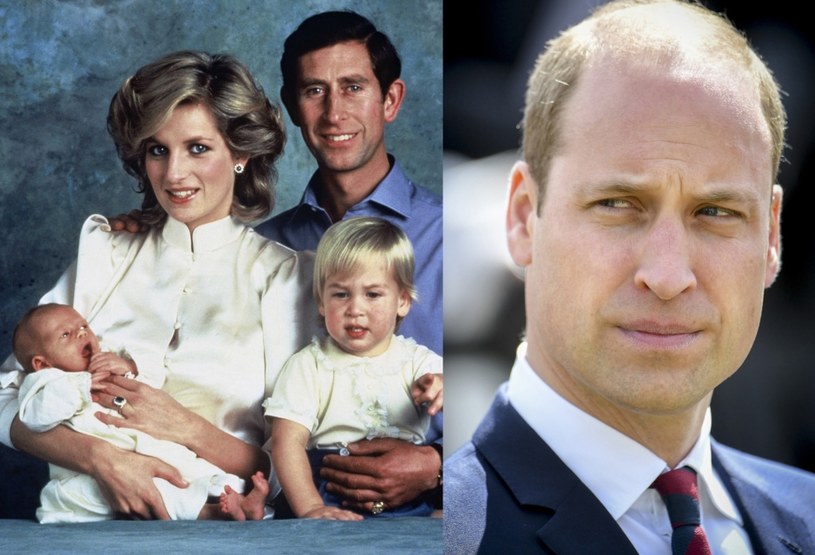 Książę William tęskni za zmarłą matką /East News