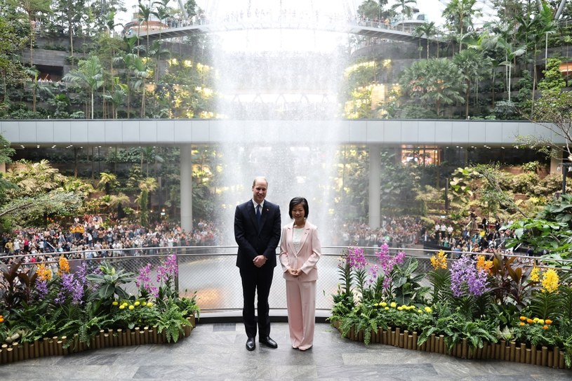 Książę William w Singapurze /Getty Images
