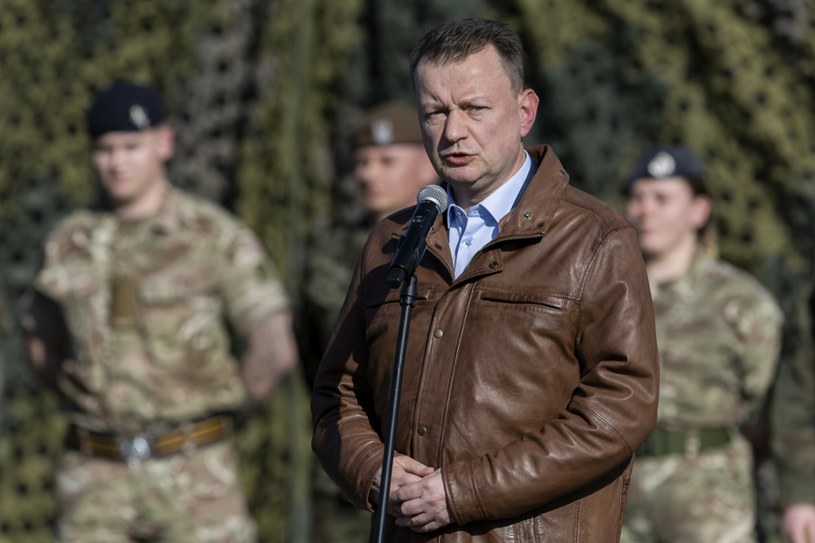 Książę William z wizytą w bazie wojskowej w Polsce, przywitany przez Mariusza Błaszczaka /Wojciech Olkusnik/East News /East News