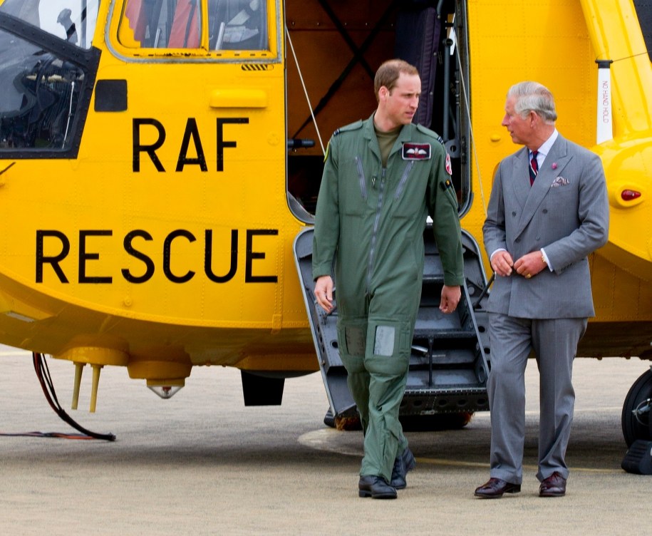 Książę William / 	MINISTRY OF DEFENCE    /PAP/EPA