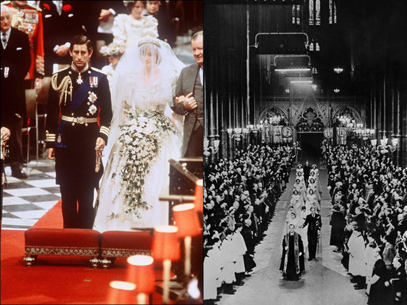 Książęcy ślub odbędzie się w katedrze Westminster - podobnie jak w 1981 r., kiedy Diana wychodziła za księcia Karola, oraz w 1947 r., gdy na ślubnym kobiecu stanęli książe Filip i księżniczka Elżbieta /AFP