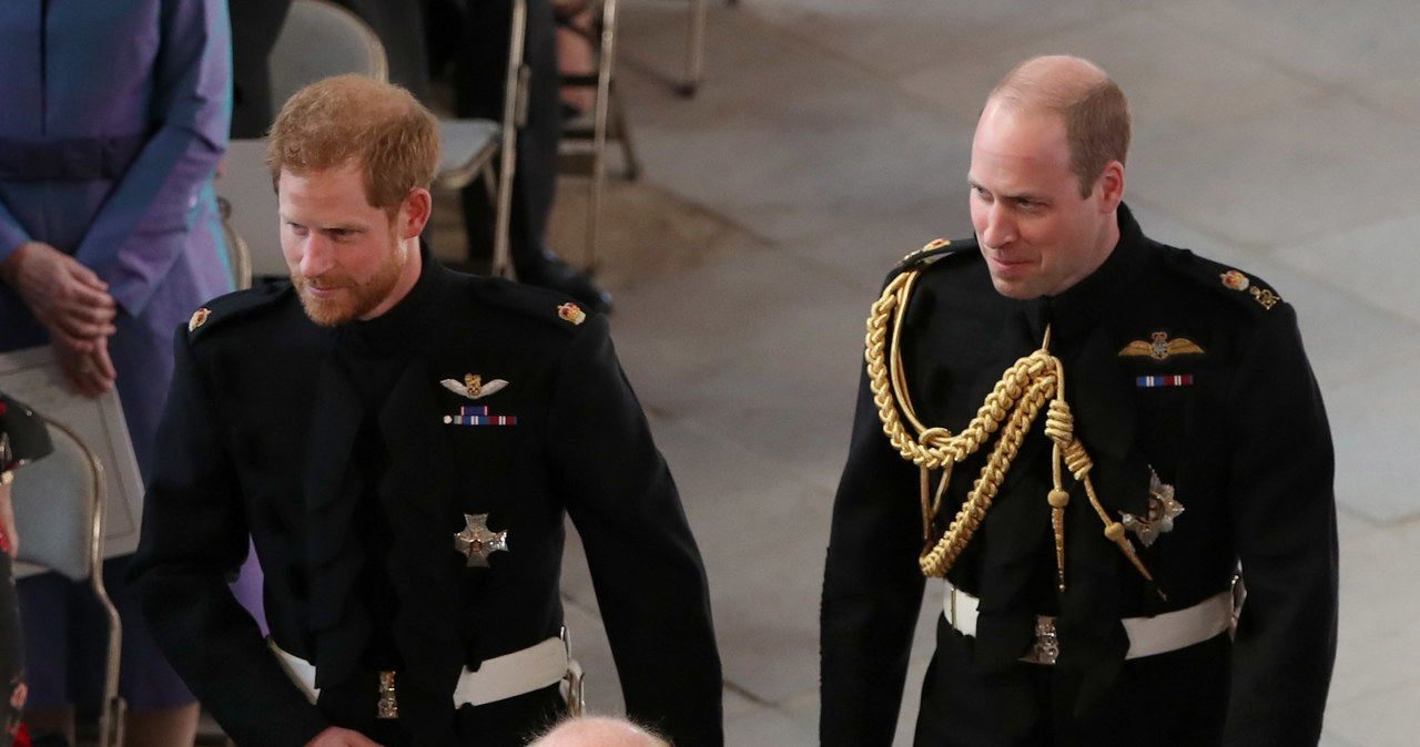 Książęta Harry i William /AFP