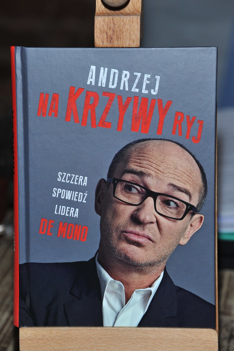 Książka Andrzeja Krzywego "Na Krzywy ryj" /Marek Ulatowski /MWMedia