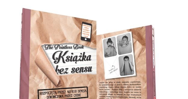 „Książka bez sensu” /materiały promocyjne