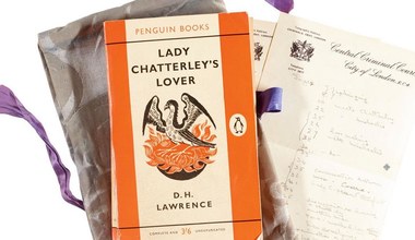 Książka "Kochanka Lady Chatterley" na aukcji Sotheby'