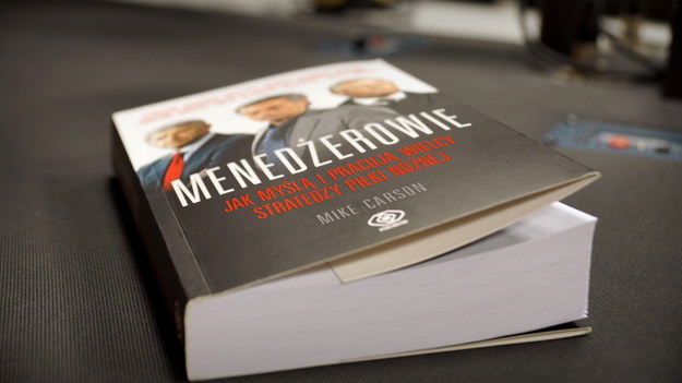 Książka "Menedżerowie" Mike'a Carsona /Michał Dukaczewski /RMF FM