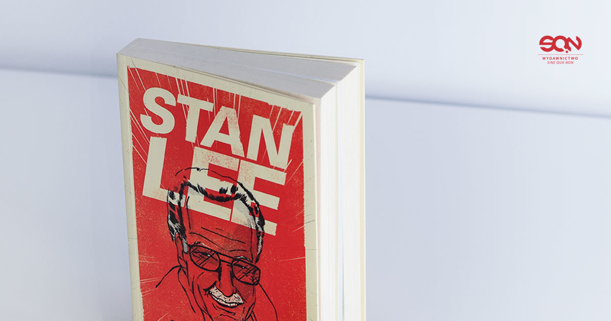 Książka "Stan Lee. Człowiek-Marvel" od wydawnictwa SQN jest już dostępna w sprzedaży /materiały prasowe