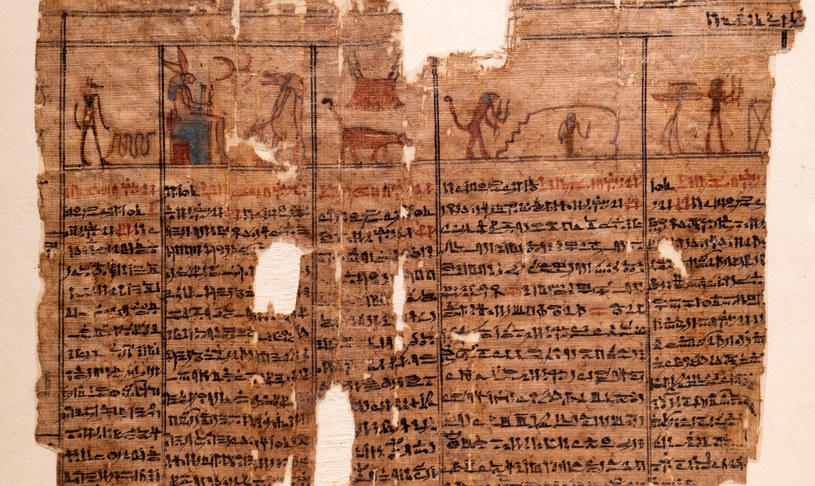 "Księgo wychodzenia za dnia" zapisano na papirusie (zdjęcie ilustracyjne) /angdu88 /123RF/PICSEL
