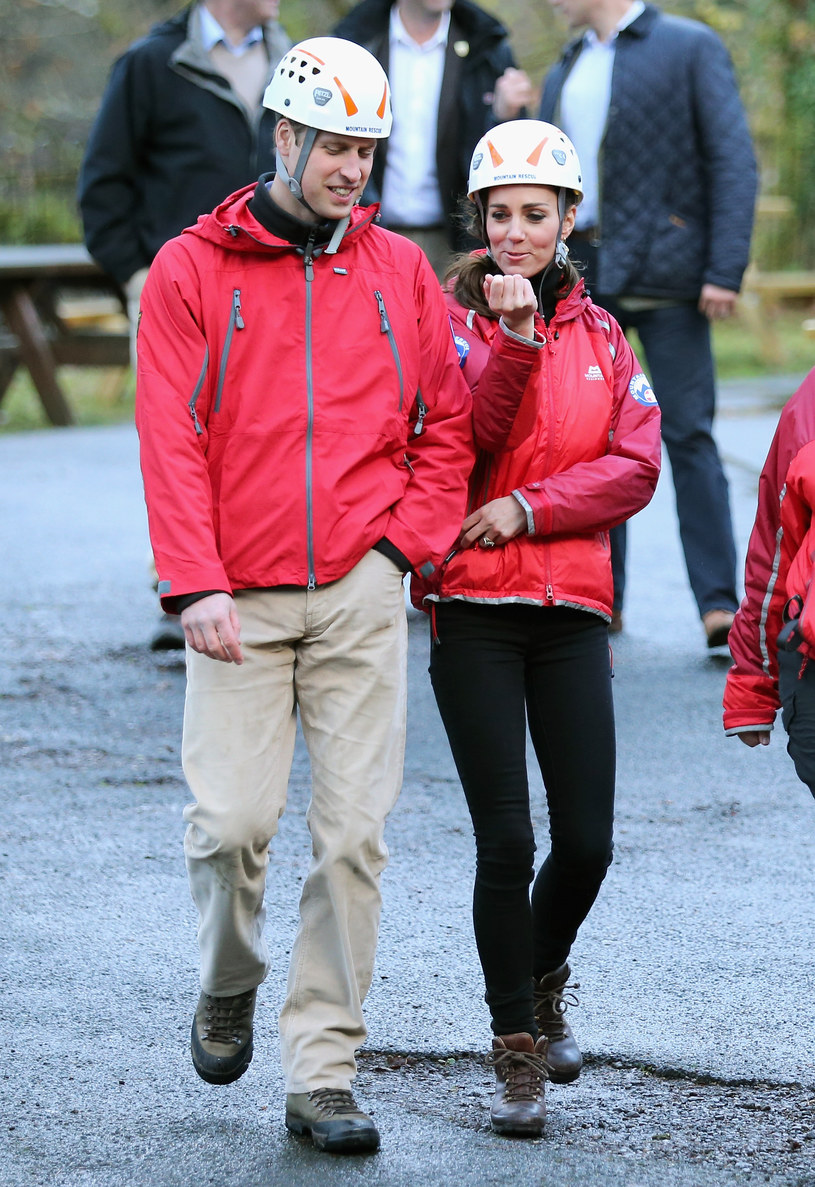 Księżęca para Kate i William niedawno odwiedzili ratowników górskich /Chris Jackson /Getty Images