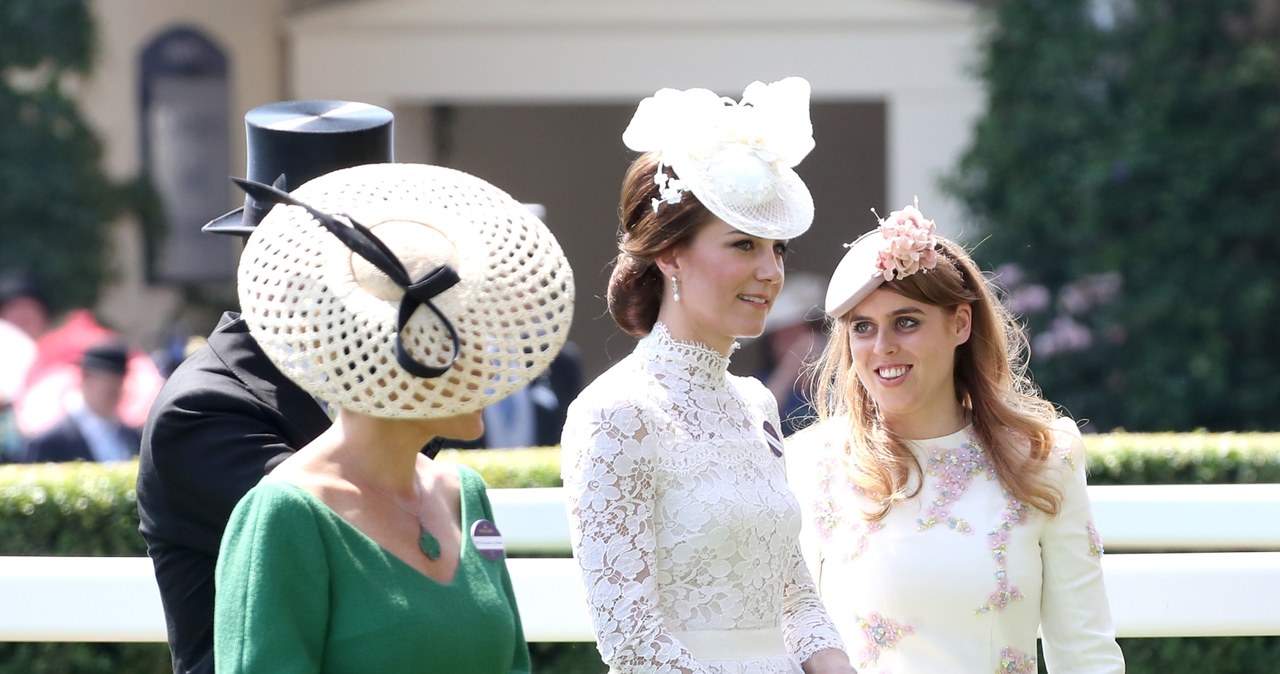 Księżka Kate i księżniczka Beatrycze rzadko ze sobą rozmawiają /Chris Jackson /Getty Images