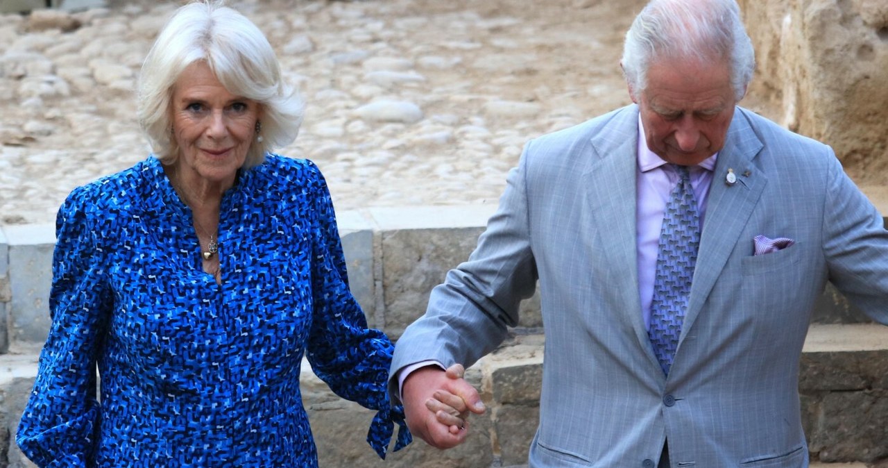 Księżna Camilla i książę Karol /Mohammad Abu Ghosh/Xinhua News /East News