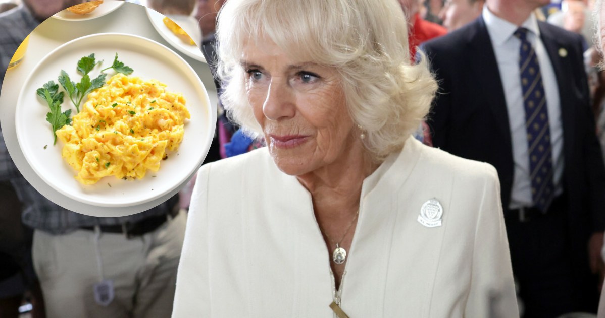 Księżna Camilla lubi pożywną jajecznicę Foto: Canva /Rex Features/EAST NEWS /East News