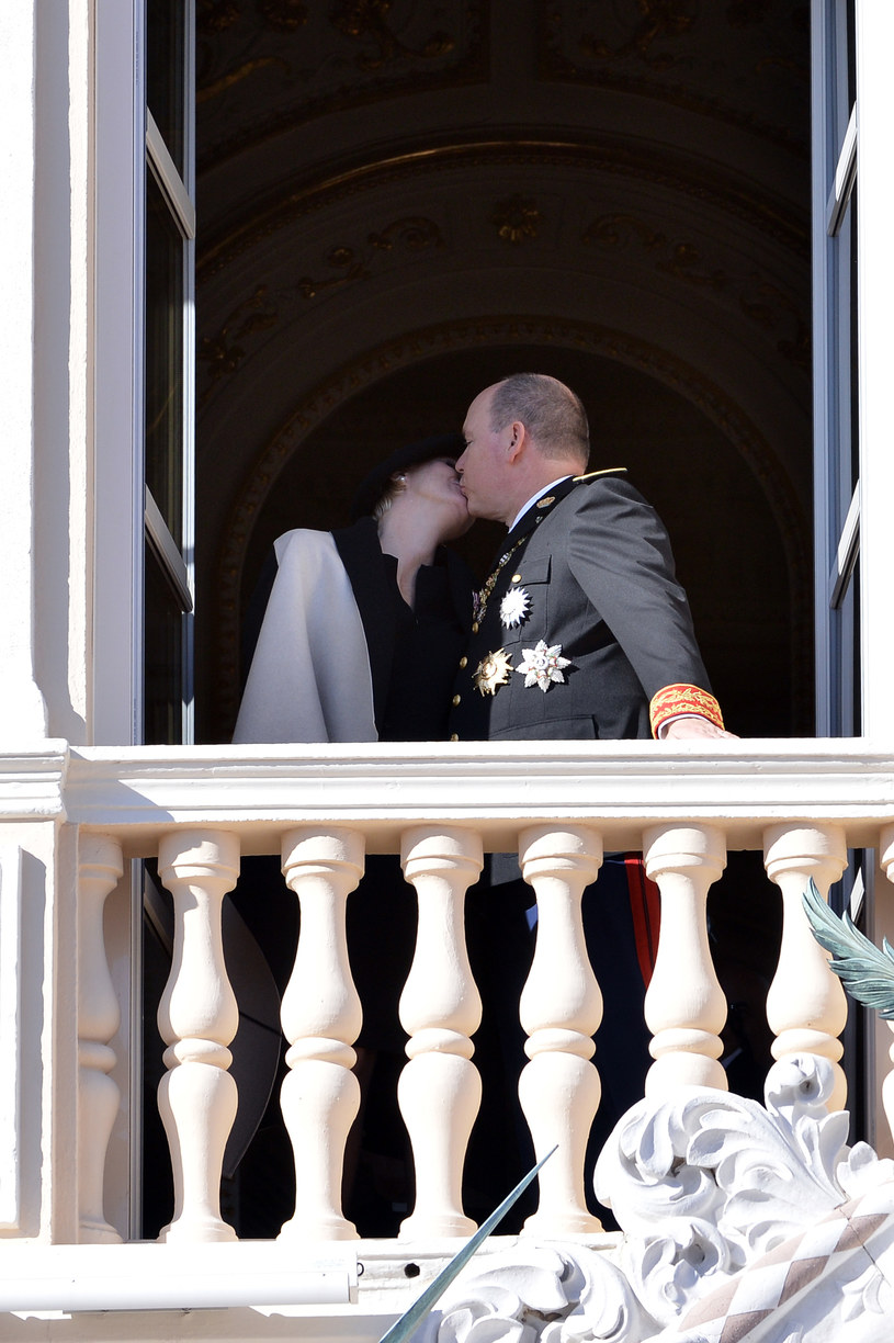 Księżna Charlene i książę Albert /- /Getty Images