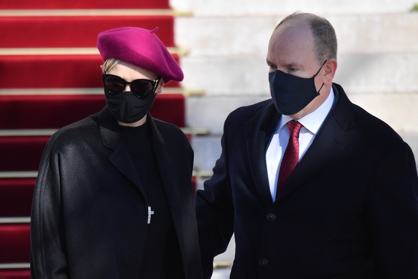 księżna Charlene i książę Albert /Getty Images