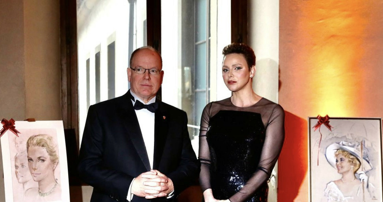 Księżna Charlene i książę Albert /Gianluca Moggi/PRESSPHOTO/Press Association/East News /East News