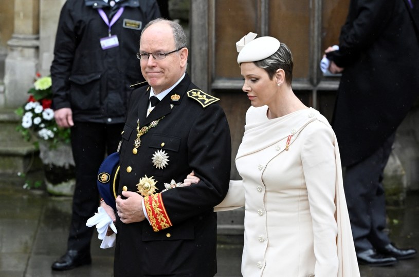 Księżna Charlene i książę Albert /Getty Images