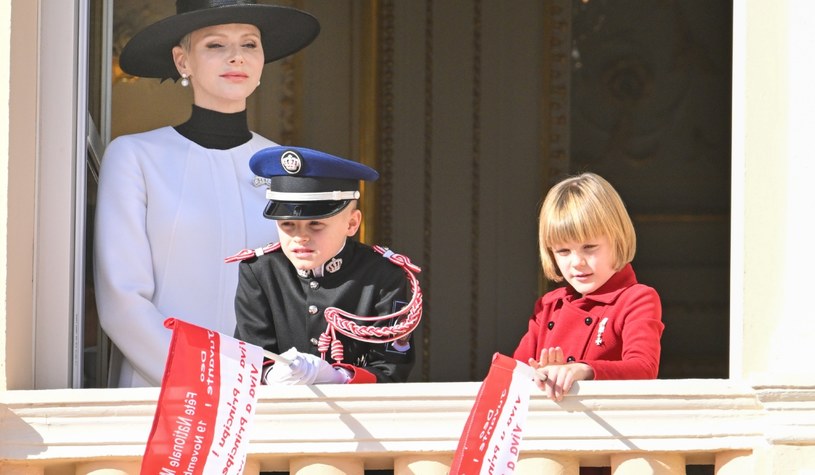 Księżna Charlene, Jacques i Gabrielle /Getty Images