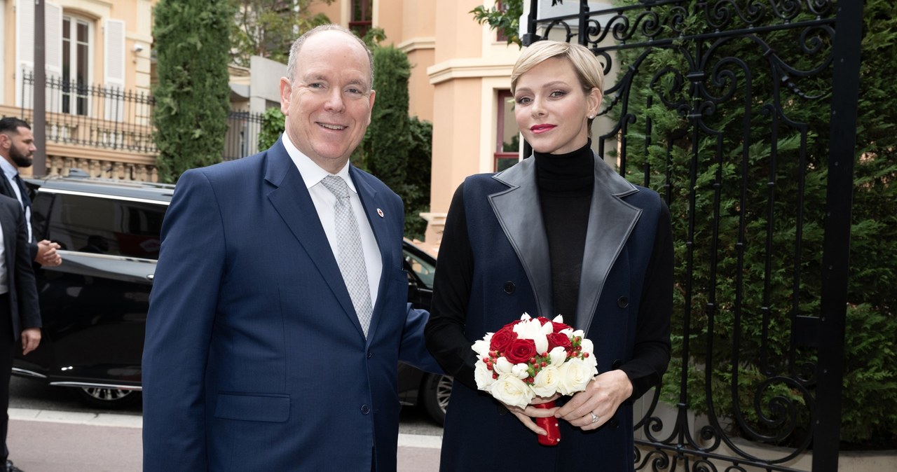 Księżna Charlene, książę Albert /Getty Images