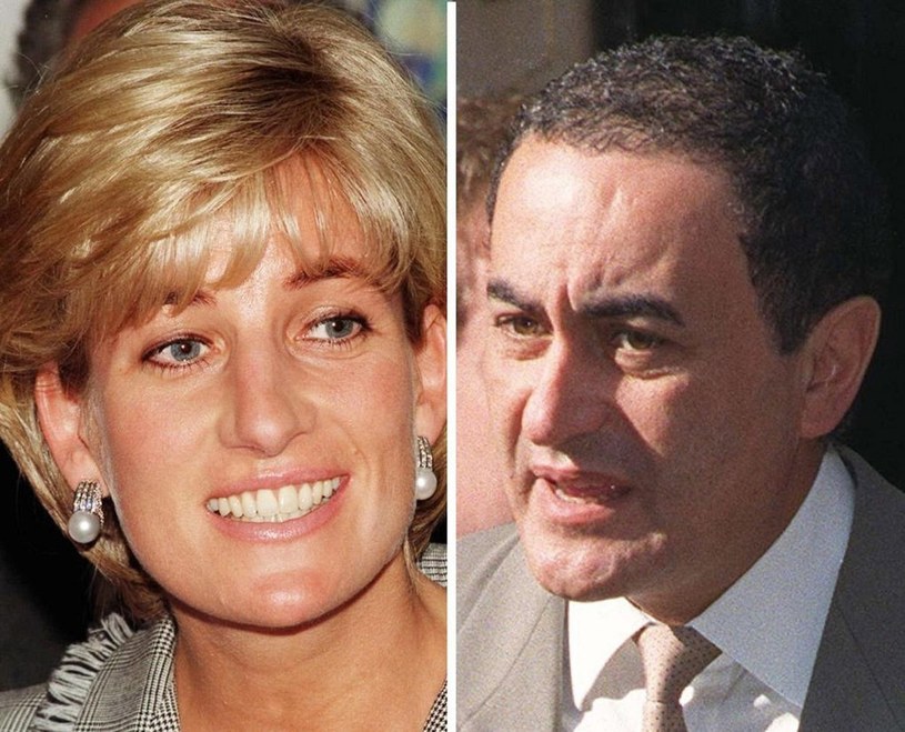 Księżna Diana i Dodi Al-Fayed /East News