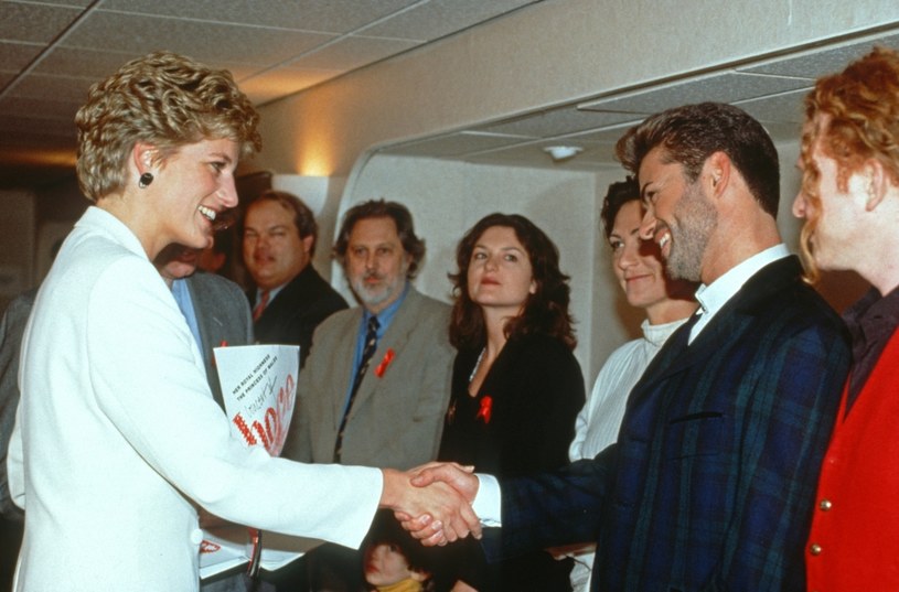 Księżna Diana i George Michael /Anwar Hussein /Getty Images