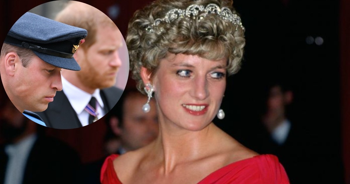 Księżna Diana, książę William, książę Harry /Getty Images