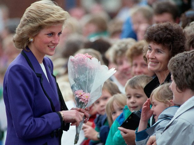 Księżna Diana na zdjęciu z 1989 roku. /	Empics News /PAP/EPA