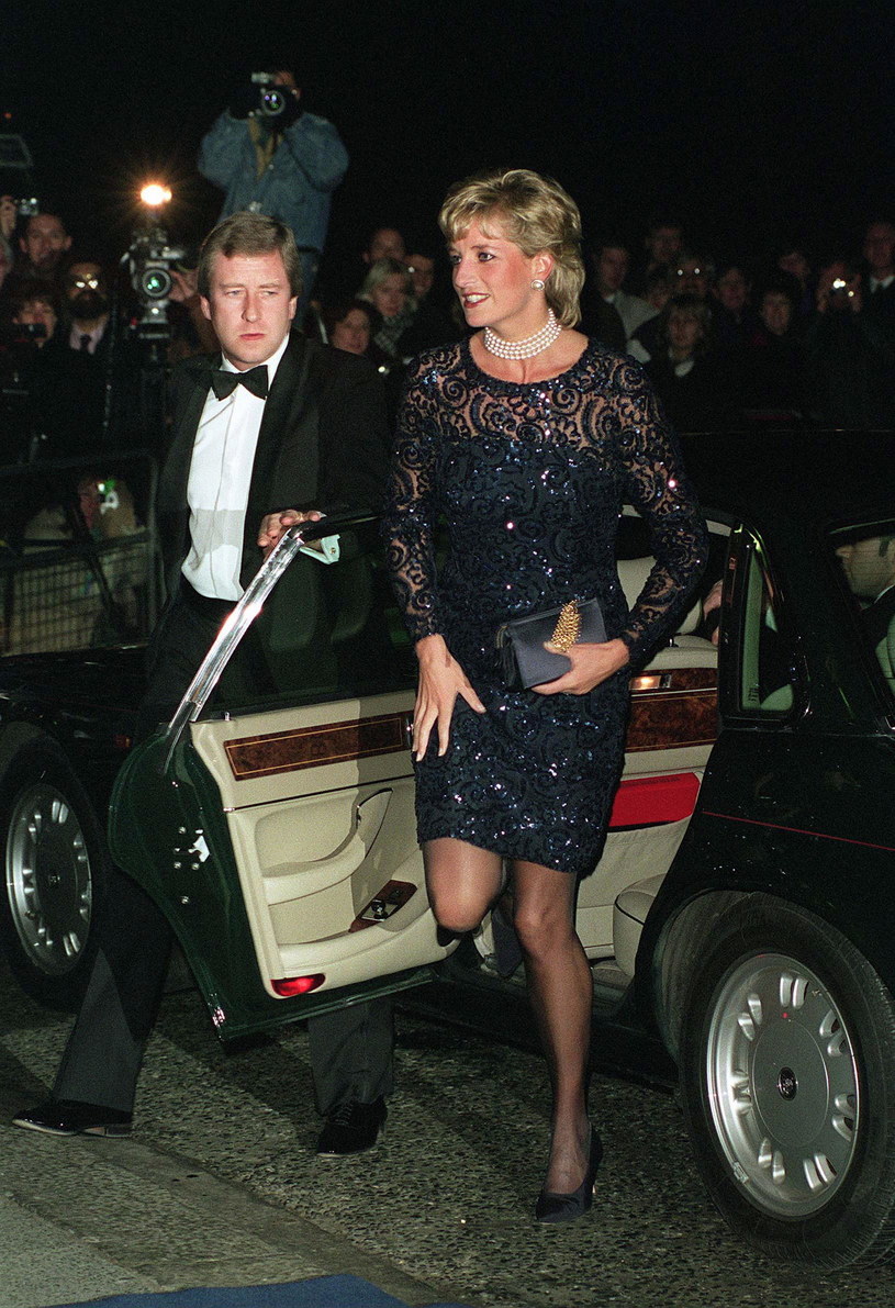 Księżna Diana w 1996 roku w Royal Albert Hall /Tim Graham / Contributor /Getty Images