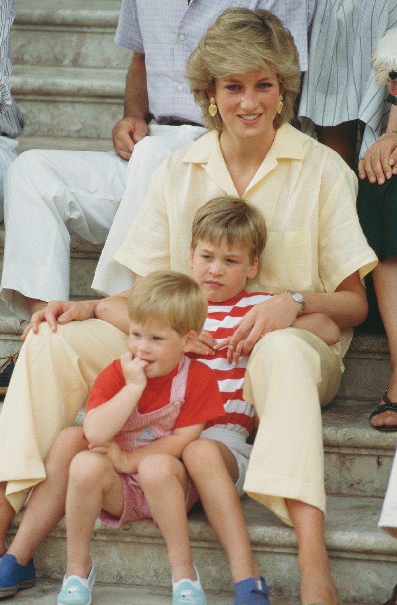 Księżna Diana z synami / Terry Fincher/Daily Express/Hulton Archive /Getty Images