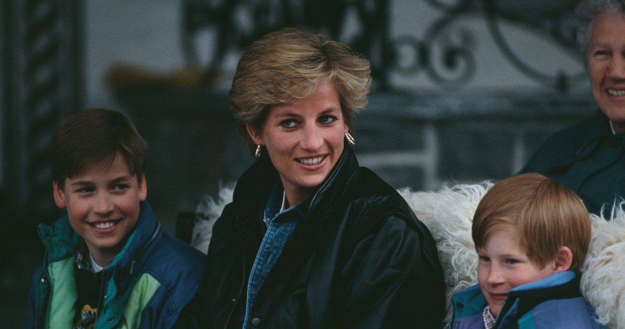 Księżna Diana z synami /Princess Diana Archive / Stringer /Getty Images