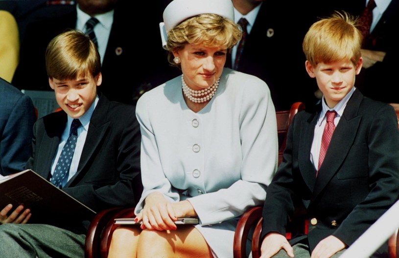 Księżna Diana z synami /Anwar Hussein / Contributor /Getty Images