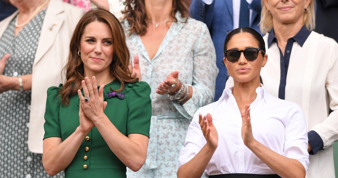 Księżna Kate była widziana na Wimbledonie z Meghan Markle / Karwai Tang / Contributor /Getty Images