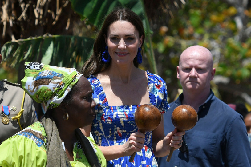 Księżna Kate była zachwycona podróżą do Belize /JOHAN ORDONEZ/AFP/East News /East News