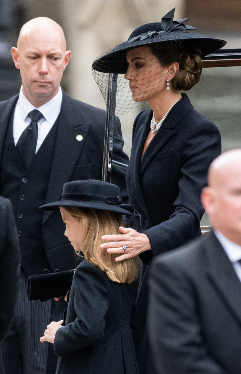 Księżna Kate dodawała córce otuchy /Getty Images
