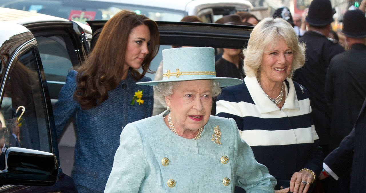 Księżna Kate, Elżbieta II i Camilla /- /Getty Images