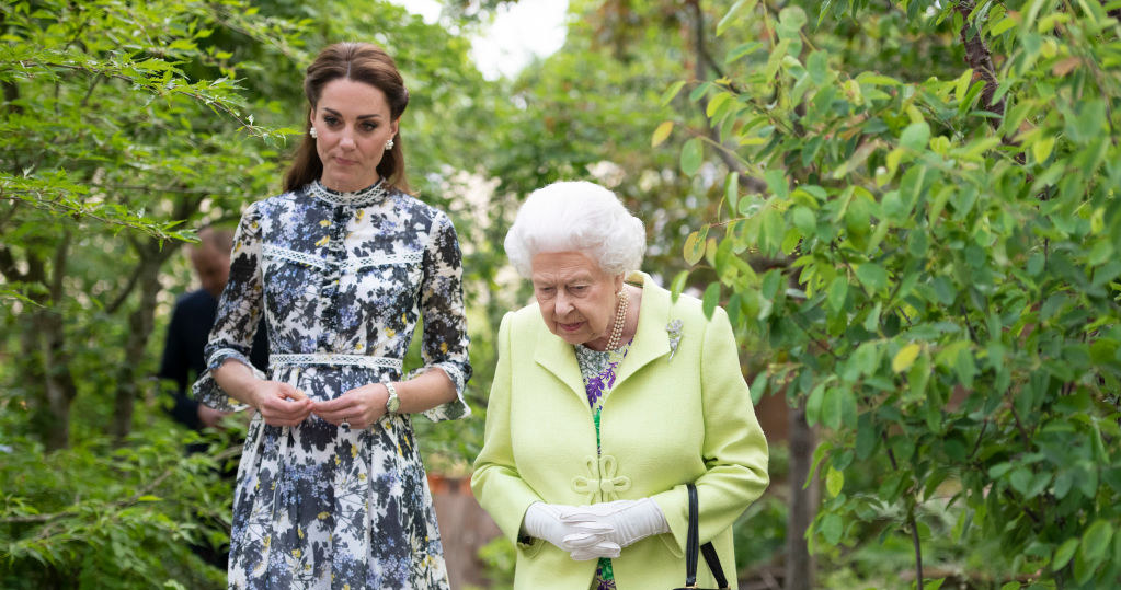 Księżna  Kate i Elżbieta II mają dobre relacje. Często widywane są razem /WPA Pool / Pool /Getty Images