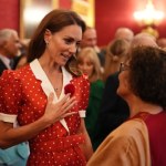 Księżna Kate i król Karol III razem na wyjątkowym wydarzeniu. Jej czerwona sukienka przyciągała spojrzenia
