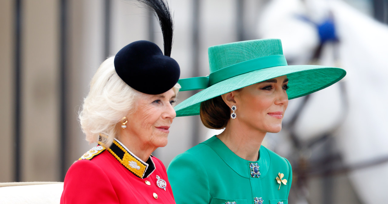 Księżna Kate i królowa Camilla /Getty Images