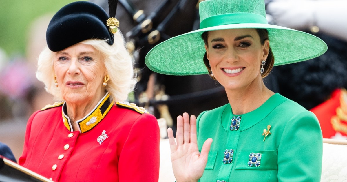 Księżna Kate i królowa małżonka Camilla /Getty Images