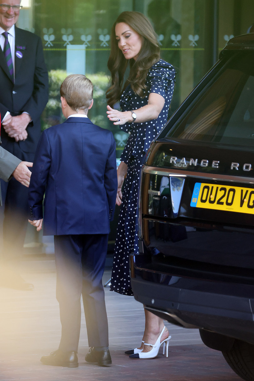 Księżna Kate i książę George /Neil Mockford / Contributor /Getty Images