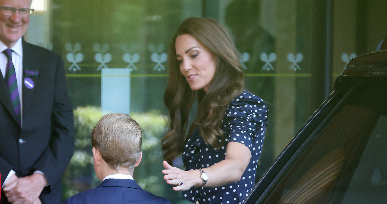 Księżna Kate i książę George /Neil Mockford / Contributor /Getty Images