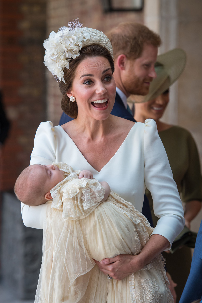 Księżna Kate i książę Louis /WPA Pool /Getty Images
